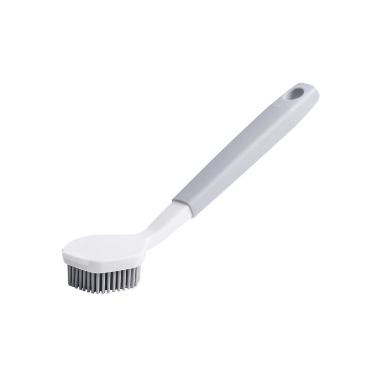 Two-color Bangs Head Wash Pot Brush Kitchen Long Handle Cleaning Brush