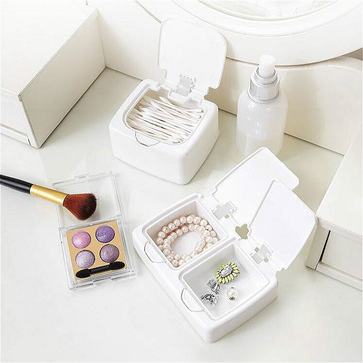 Desktop Key-type Storage Box Household Small Objects Dustproof Storage Box with Lid