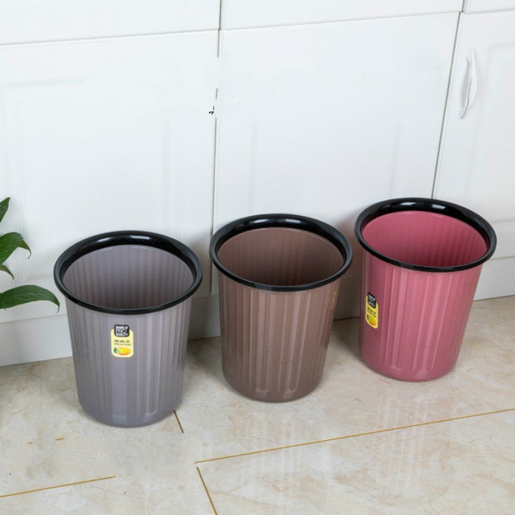 Xinermei Kitchen Living Room Bathroom Household Plastic Trash Can