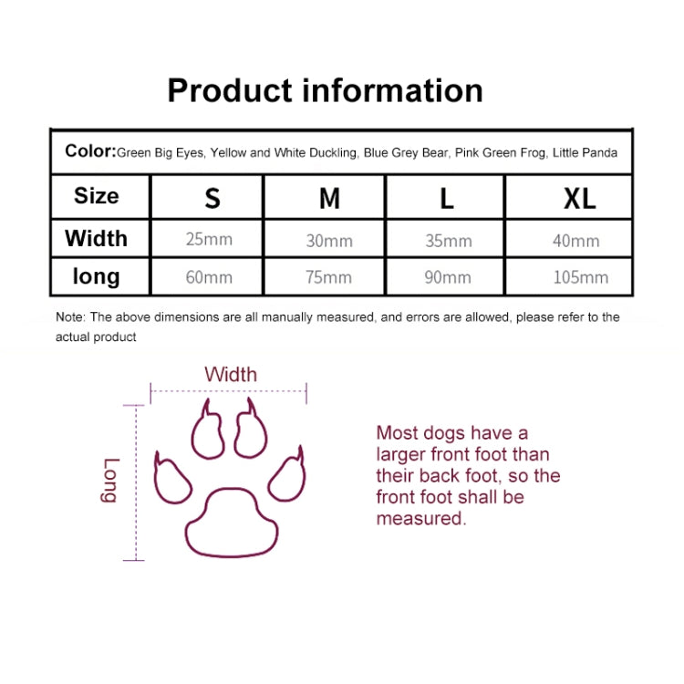 4pcs /Set Cute Puppy Dogs Pet Knitted Anti-slip Socks