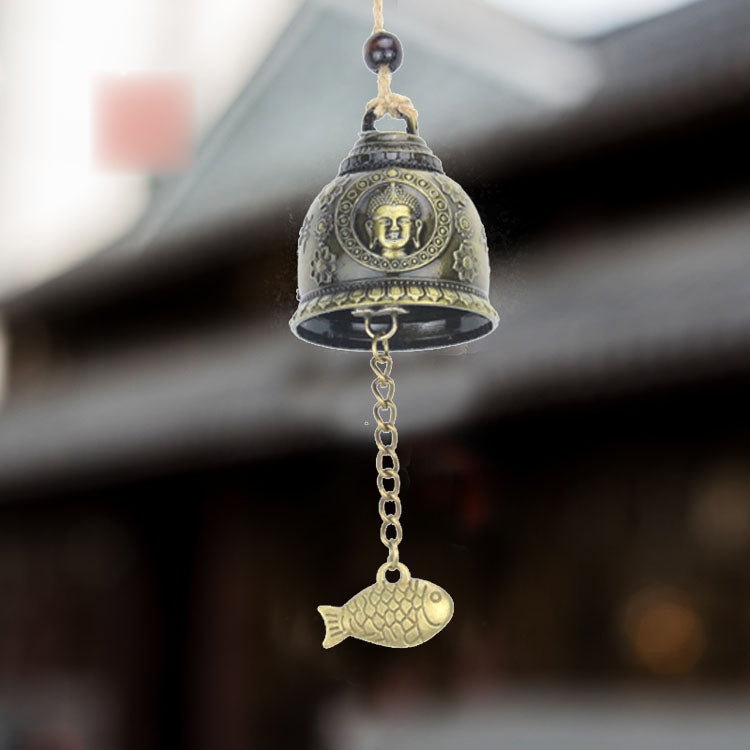 Charming Feng Shui Buddha Wind Chime: A Creative Gift for Home and Car Decor