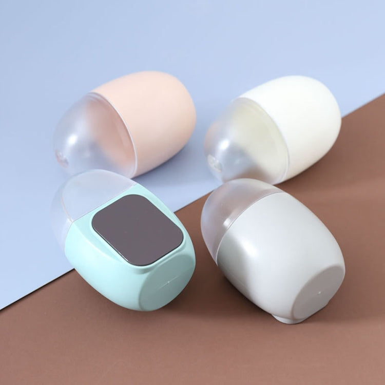 Household Living Room Egg Shape Magnetic Suction Toothpick Box Refrigerator Magnetite Toothpick Holder Random Color Delivery