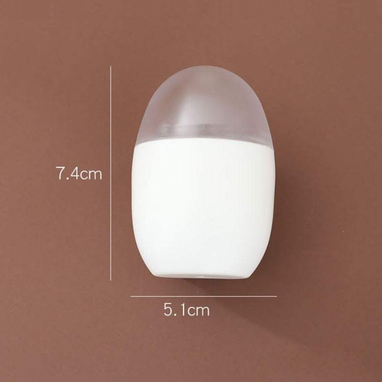 Household Living Room Egg Shape Magnetic Suction Toothpick Box Refrigerator Magnetite Toothpick Holder Random Color Delivery