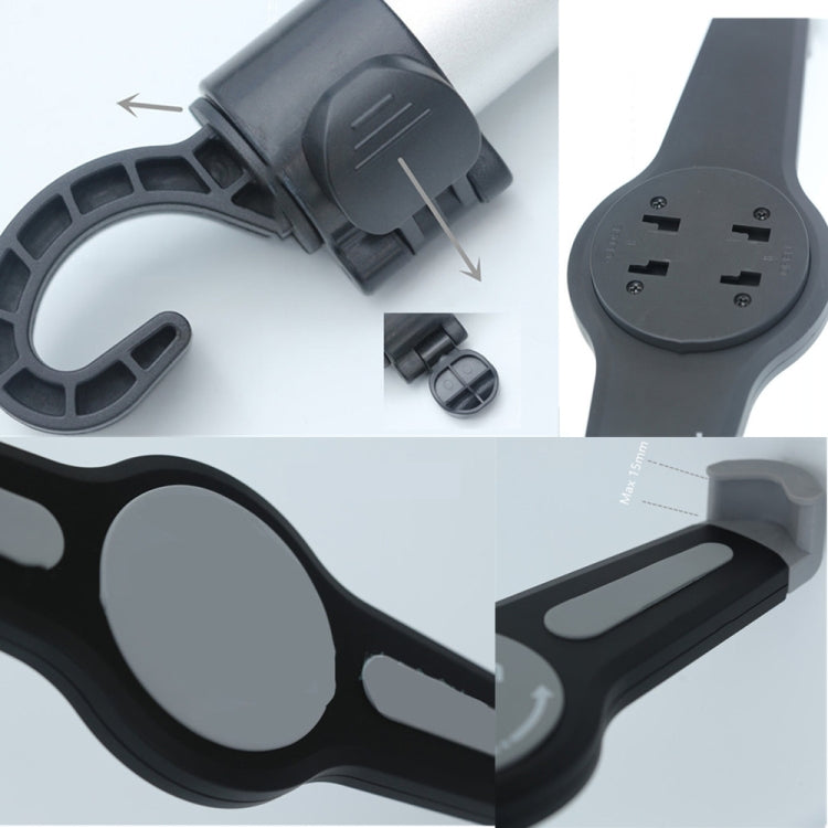 Universal Tablet Holder for Car Back Seat with Adjustable Headrest Mount
