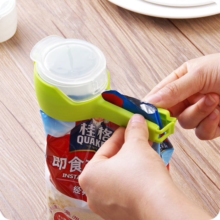 2 PCS Food Snack Storage Seal Sealing Pour Bag Clips Sealer