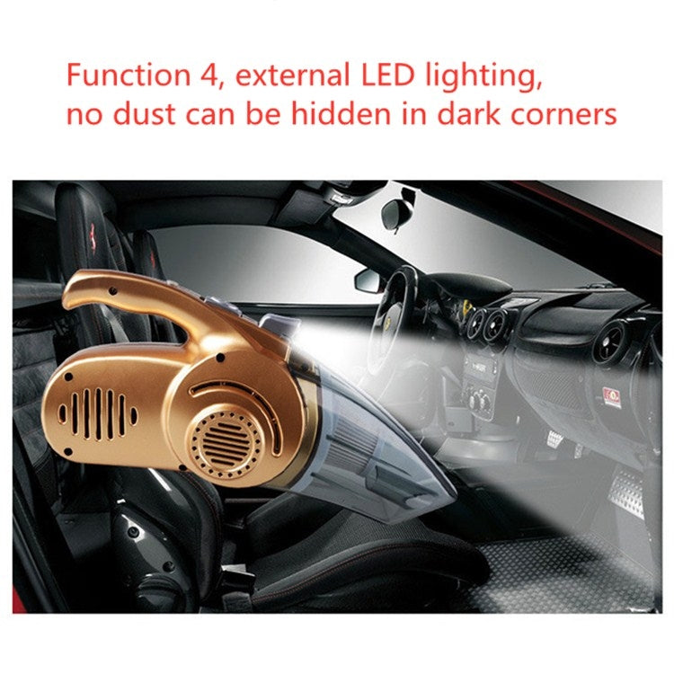 Car Vacuum Cleaner Four-in-one Air Pump Car Wireless Pump Powerful Inflator, Four-in-one Air Pump