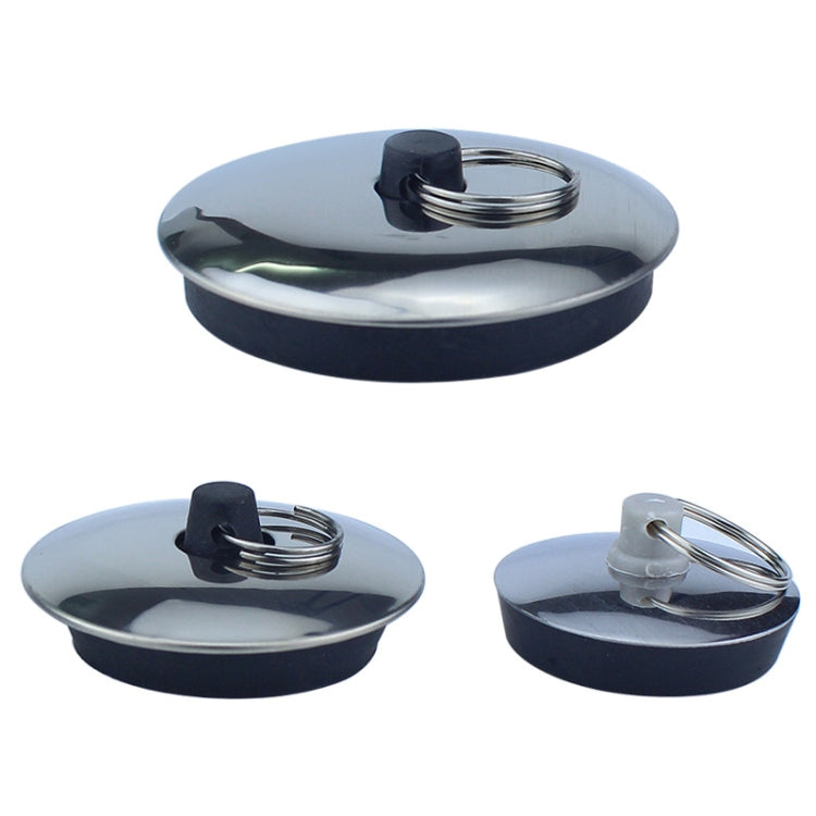 3 PCS Sink Rubber Plug Wash Basin Bathtub Plug Mop Pool Laundry Pool Blocking Plug