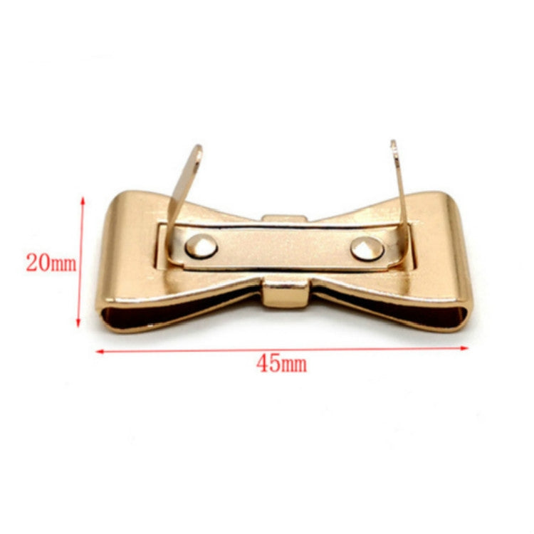 Luggage Hardware Accessories Bow Metal Decorative Buckle