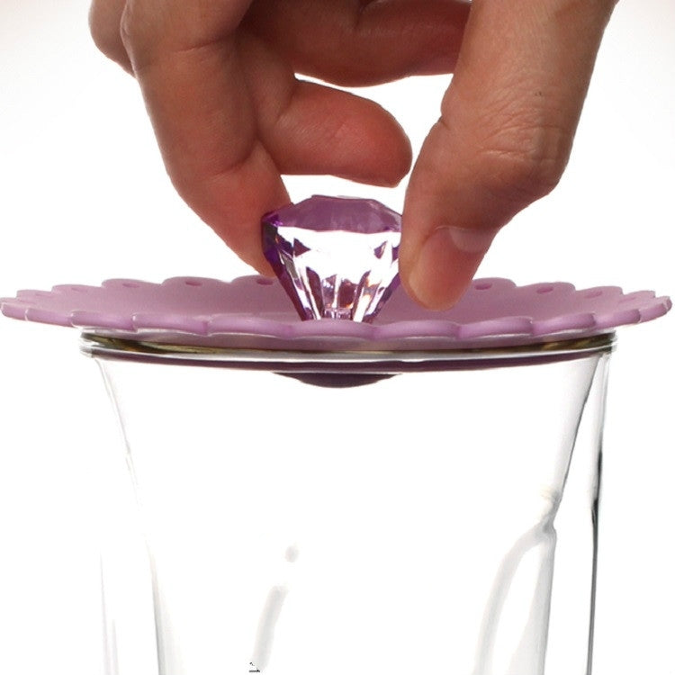 Lace Edge Dust-proof Environmental Protection Silicone Cup Cap