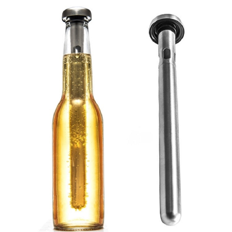 2 PCS 304 Stainless Steel Quick Freezing Ice Wine Cooler Portable Cooling Rod Cooling Wine Rod