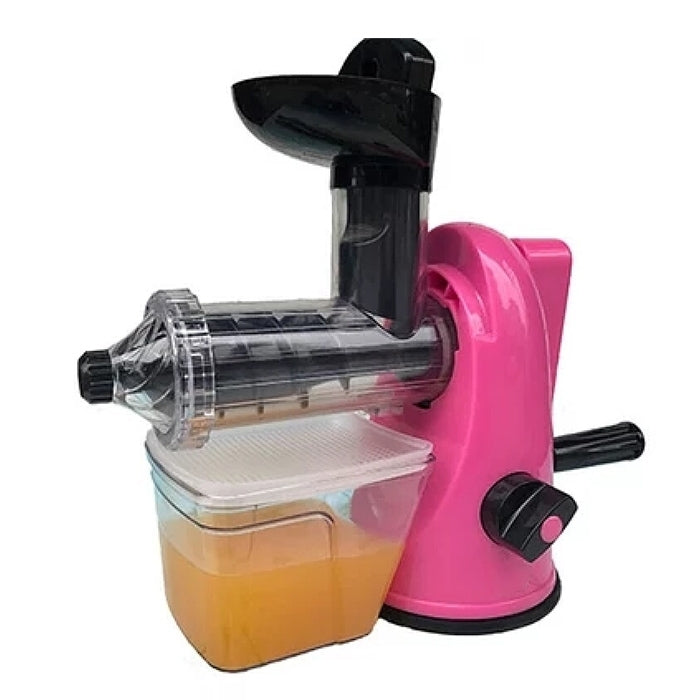 Multifunction Home Manual Juicer Apple Orange Wheatgrass Portable DIY Juicer