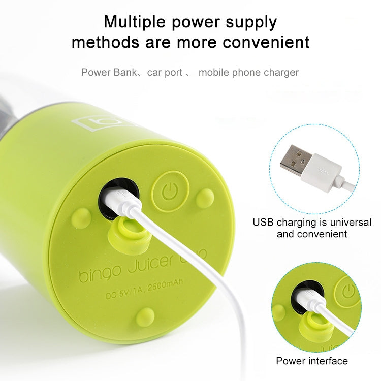 500ml Mini Portable Electric Juicer Cup USB Rechargeable Juicer Blender Maker Shaker Squeezers Fruit Orange Juice Extractor