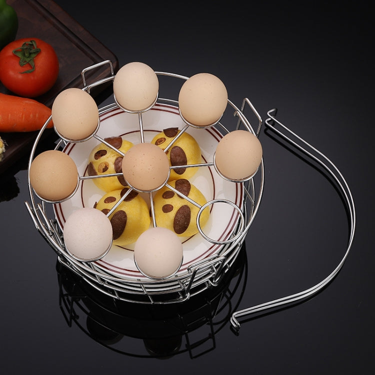 Stainless Steel Steamer Kitchen Steamed Eggs Steamed Multi-function Steam Rack