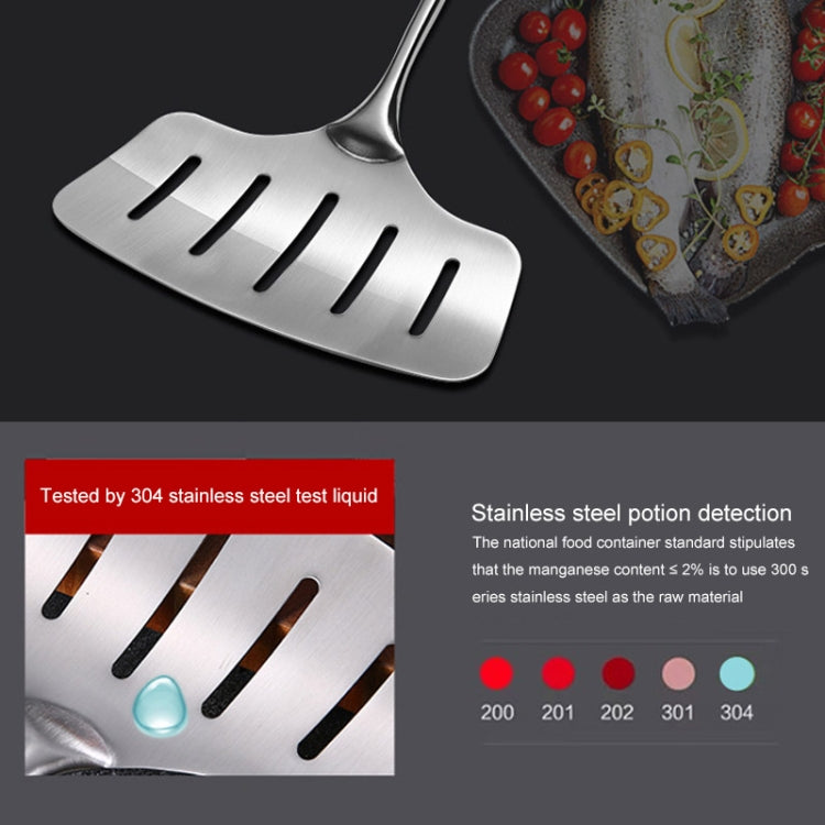 Stainless Steel Fried Fish Spatula Creative Leak Shovel Fried Steak Flat Spatula