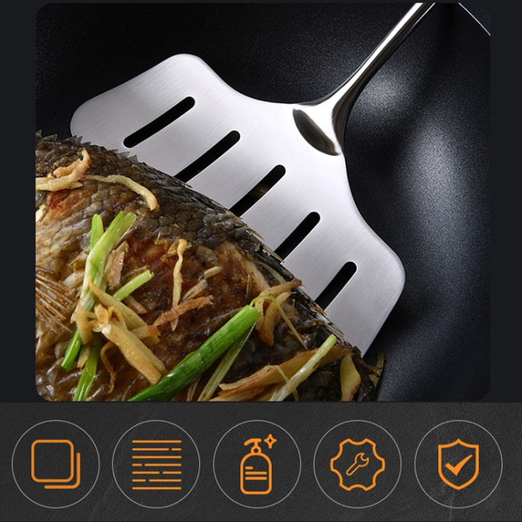 Stainless Steel Fried Fish Spatula Creative Leak Shovel Fried Steak Flat Spatula