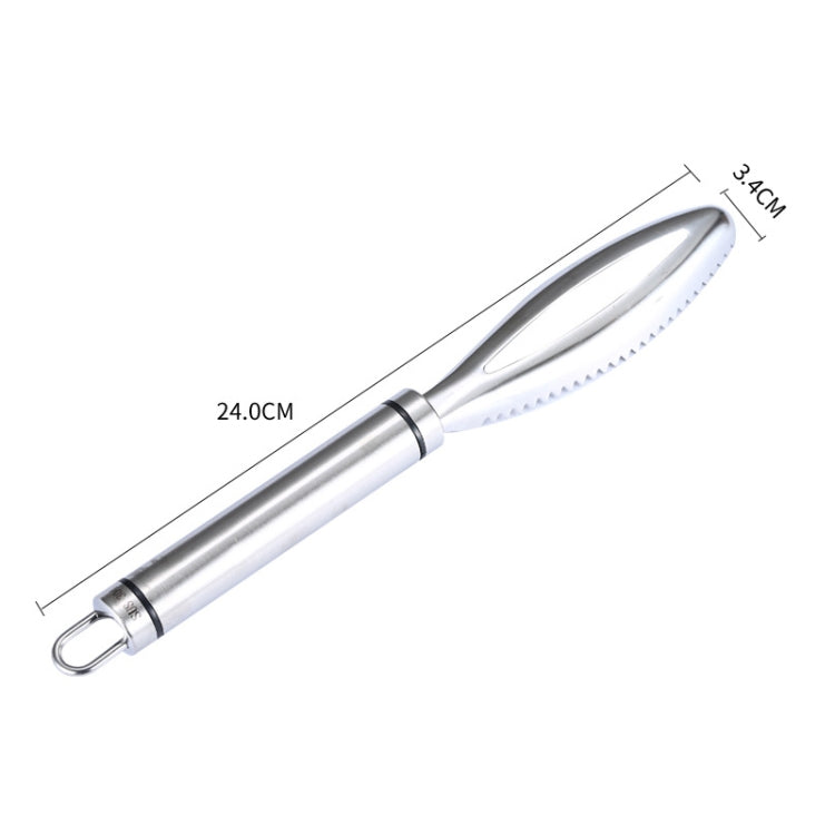 Stainless Steel Fish Scale Planer Household Hand-held Fish Scale Remover