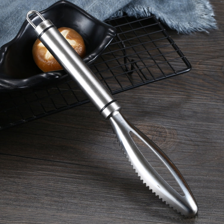 Stainless Steel Fish Scale Planer Household Hand-held Fish Scale Remover