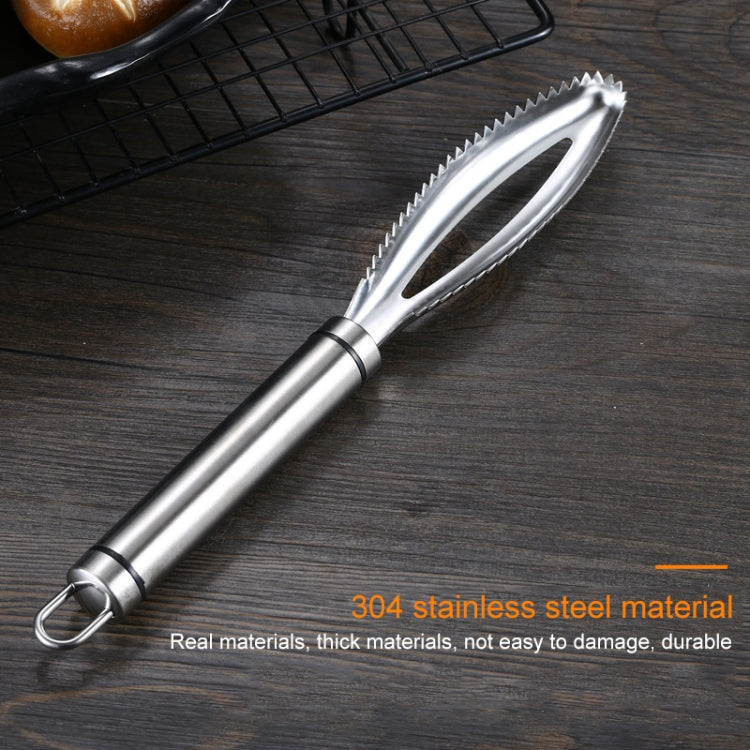 Stainless Steel Fish Scale Planer Household Hand-held Fish Scale Remover