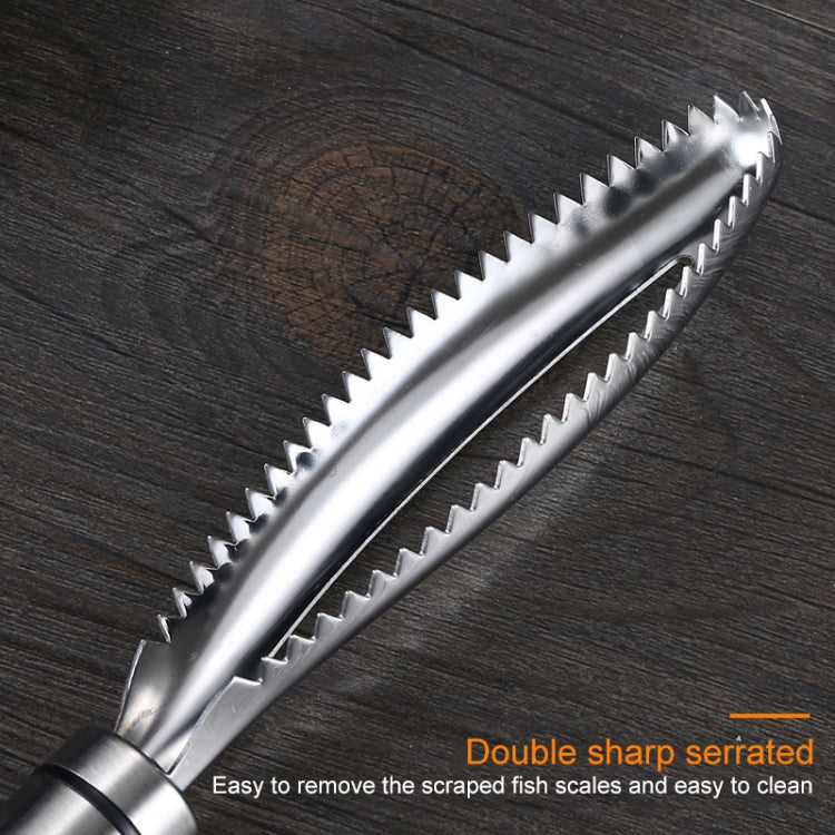 Stainless Steel Fish Scale Planer Household Hand-held Fish Scale Remover