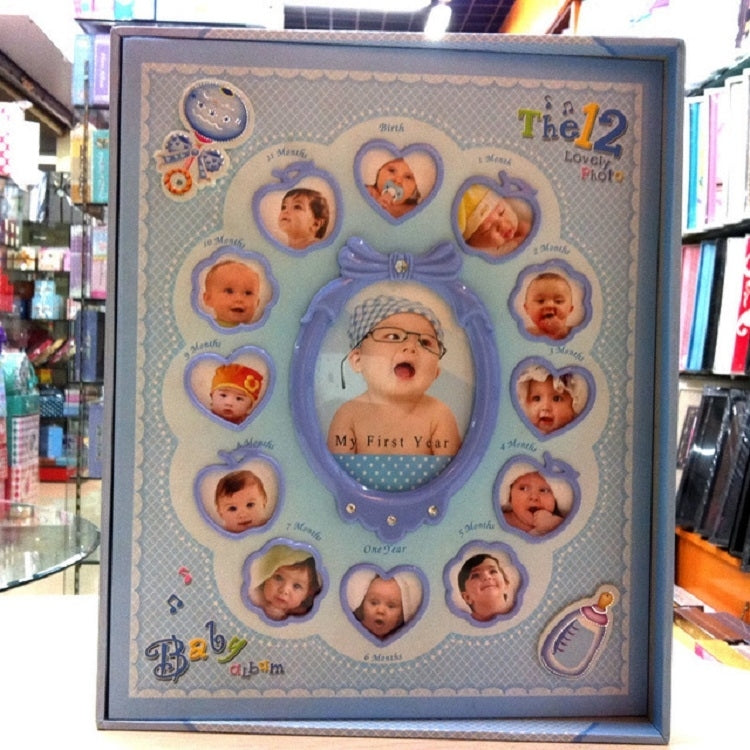 Cute Baby Interstitial Shadow Integrated Long Record Book