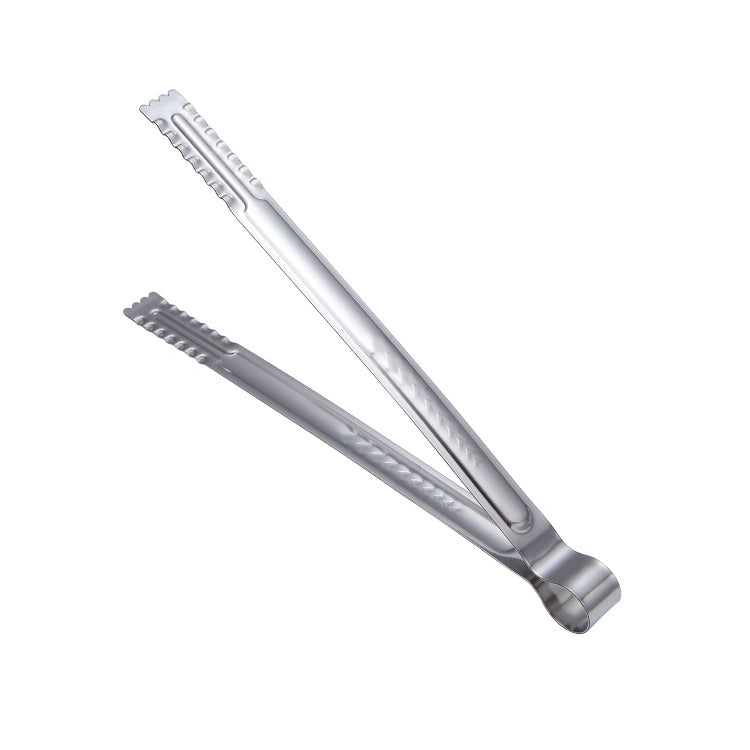 Stainless Steel Food Clip Bread Barbecue Clip Steak Buffet Clip, Size:9 inches