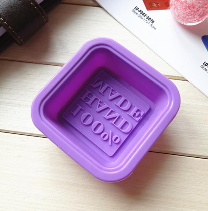Silicone Cake Mold Handmade Soap Mold, Random Color